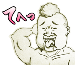 peoples of weird face sticker #8383291