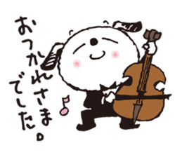 orchestra de usako and wankichi sticker #8383311
