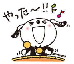 orchestra de usako and wankichi sticker #8383317