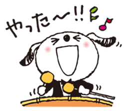 orchestra de usako and wankichi sticker #8383317