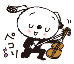 orchestra de usako and wankichi sticker #8383318