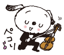 orchestra de usako and wankichi sticker #8383318