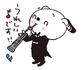 orchestra de usako and wankichi sticker #8383336
