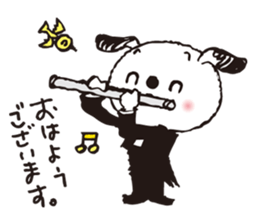 orchestra de usako and wankichi sticker #8383340