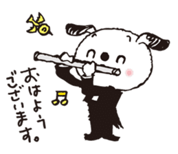 orchestra de usako and wankichi sticker #8383340