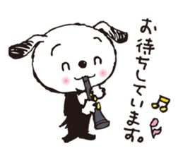 orchestra de usako and wankichi sticker #8383345