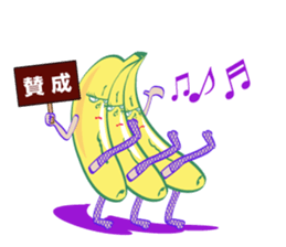 BANANA IN TIGHTS sticker #8383485