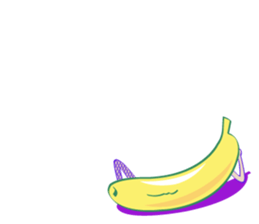 BANANA IN TIGHTS sticker #8383505