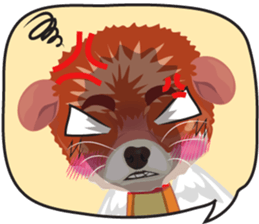 little dog v.0001 sticker #8383678