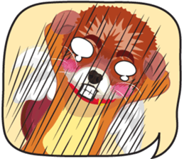 little dog v.0001 sticker #8383690