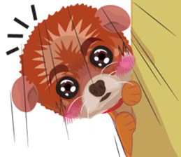 little dog v.0001 sticker #8383702