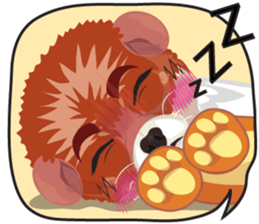 little dog v.0001 sticker #8383704