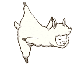 Dancing Alpaca sticker #8383871