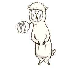 Dancing Alpaca sticker #8383880