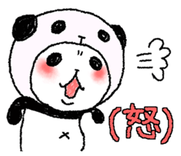 Panda in panda 8 sticker #8384176