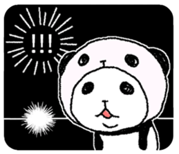 Panda in panda 8 sticker #8384187
