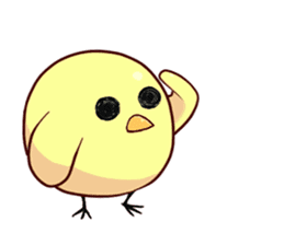 TAMAPIYO's cute chick sticker #8384190
