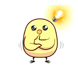 TAMAPIYO's cute chick sticker #8384194
