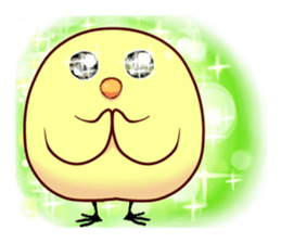TAMAPIYO's cute chick sticker #8384206