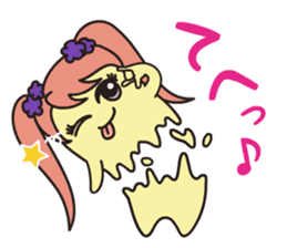 KAKUSEN-kun torn off sticker sticker #8384281