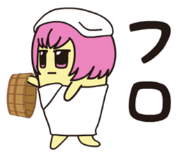 KAKUSEN-kun torn off sticker sticker #8384287