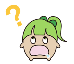 KAKUSEN-kun torn off sticker sticker #8384291