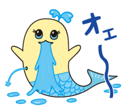 KAKUSEN-kun torn off sticker sticker #8384305