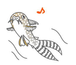 everyday Panda, the Corydoras 2 sticker #8385592