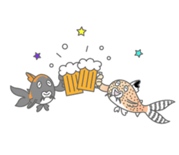 everyday Panda, the Corydoras 2 sticker #8385608