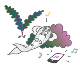 everyday Panda, the Corydoras 2 sticker #8385625