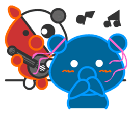 LONELY PIG sticker #8386193