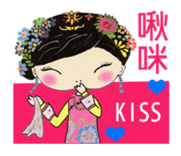 Hi! We are A-Li & A-Fu! sticker #8386354