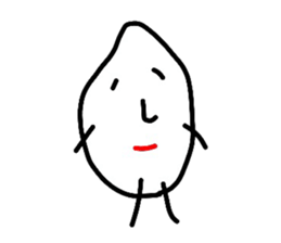 Piece of rice teacher sticker #8386988