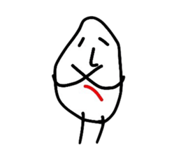 Piece of rice teacher sticker #8386990