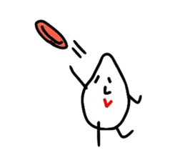 Piece of rice teacher sticker #8386996