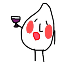 Piece of rice teacher sticker #8387001