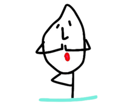 Piece of rice teacher sticker #8387008