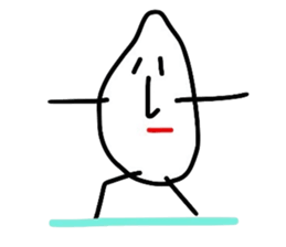 Piece of rice teacher sticker #8387010