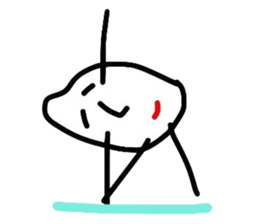 Piece of rice teacher sticker #8387011