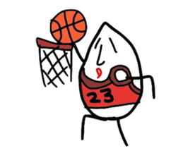 Piece of rice teacher sticker #8387014