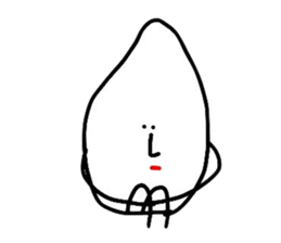 Piece of rice teacher sticker #8387022