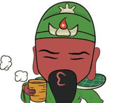 Guan Yu is busy NO.2 sticker #8387132