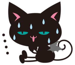 Black Cabat sticker #8387391