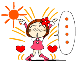 Castor bean-chan 15 emotions 40 sticker #8387548