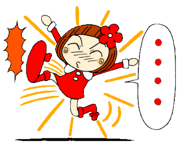 Castor bean-chan 15 emotions 40 sticker #8387549