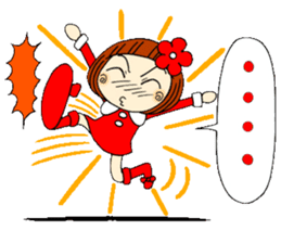 Castor bean-chan 15 emotions 40 sticker #8387549