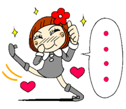 Castor bean-chan 15 emotions 40 sticker #8387551