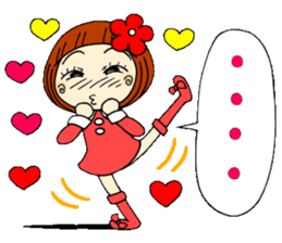 Castor bean-chan 15 emotions 40 sticker #8387552