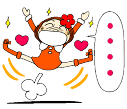 Castor bean-chan 15 emotions 40 sticker #8387553