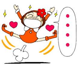 Castor bean-chan 15 emotions 40 sticker #8387553